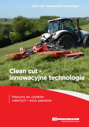 Передньо-привідний косильний диск з кондиціонуванням Kongskilde SMF 3005