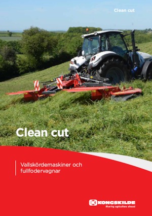 Передньо-привідний косильний диск з кондиціонуванням Kongskilde SMF 3005