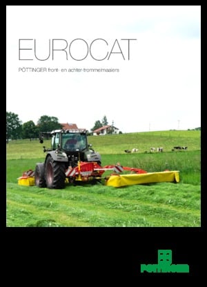 Передньо-привідні косильні барабани з кондиціонером Pöttinger EuroCat 311 Alpha Motion Plus ED Pro