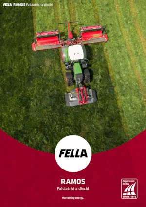 Передній косильний диск з кондиціонером Fella Ramos 3060 FP-KC