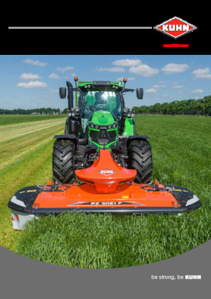 косарка-плющилка Kuhn TC 320