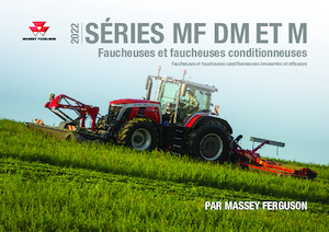 Передньо-привідний косильний диск з кондиціонуванням Massey Ferguson DM316 FP