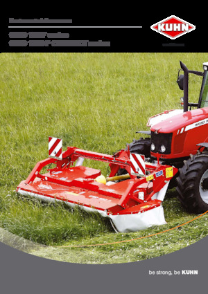 Передньо-привідний косильний диск з кондиціонуванням Kuhn GMD 702 F