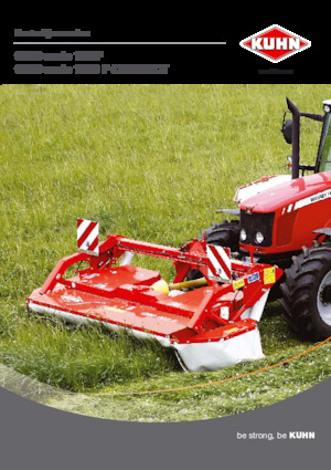 Передньо-привідний косильний диск з кондиціонуванням Kuhn GMD 702 F