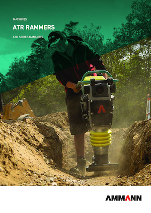 Бензинові та дизельні трамбовки Ammann ATR 30