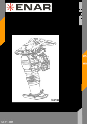 Бензинові та дизельні трамбовки Enar PH 80YD