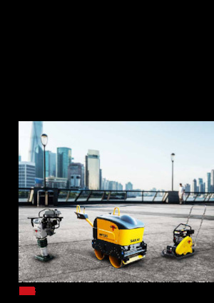 Бензинові та дизельні трамбовки Sakai RS55