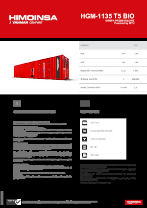 Бензинові електрогенератори HIMOINSA HGM-1135 T5 BIO