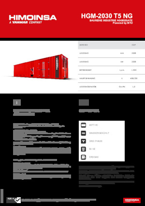 Бензинові електрогенератори HIMOINSA HGM-2030 T5 NG