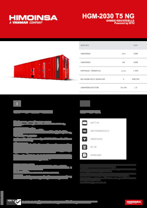 Бензинові електрогенератори HIMOINSA HGM-2030 T5 NG