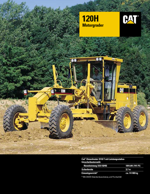 Грейдери Caterpillar 120H