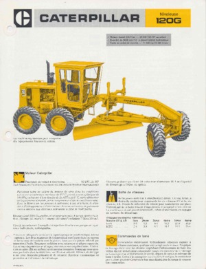 Грейдери Caterpillar 120G