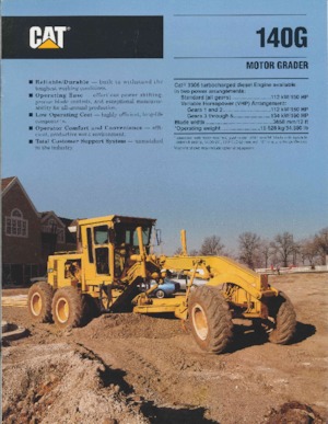 Грейдери Caterpillar 140G