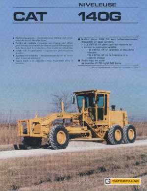 Грейдери Caterpillar 140G