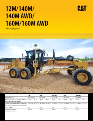 Грейдери Caterpillar 160M AWD