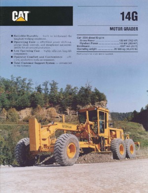 Грейдери Caterpillar 14G