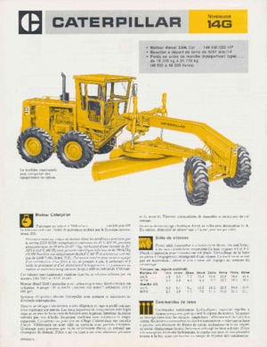 Грейдери Caterpillar 14G