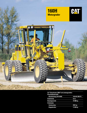 Грейдери Caterpillar 160H