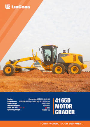 Грейдери Liugong 4165D