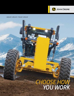 Грейдери John Deere Construction 770GP