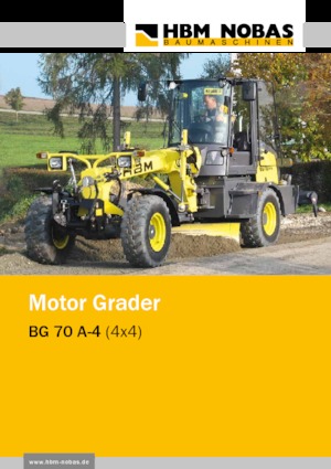 Грейдери HBM-NOBAS BG 70 A-4