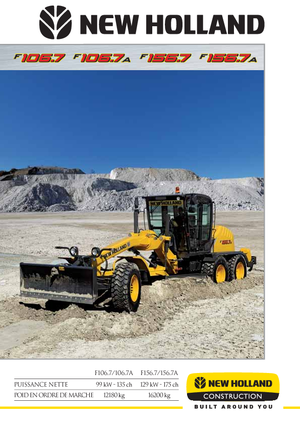 Грейдери New Holland F 106.7