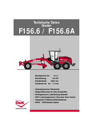 Грейдери O&K F 156.6