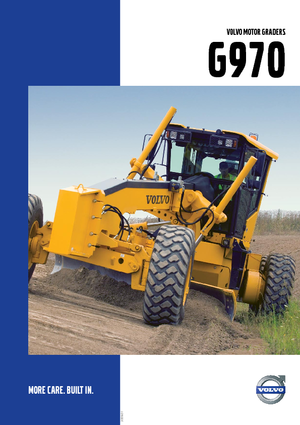 Грейдери Volvo G970