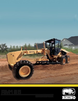 Грейдери RHINO RM165