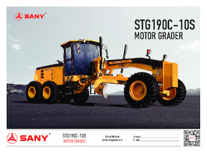 Грейдери Sany STG190C-10S