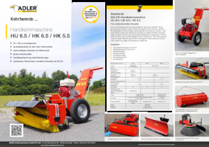 Підмітальні машини - ручні Adler HK 5.5