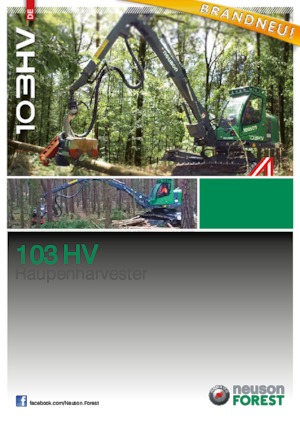 Комбайни Neuson Forest 103HV