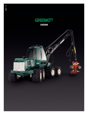Комбайни Gremo 1050 H