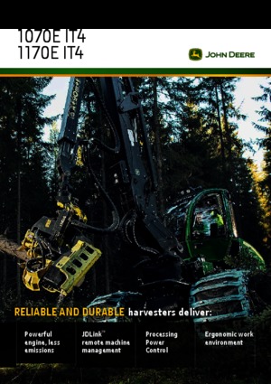 Комбайни John Deere 1070 E IT4