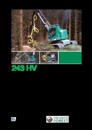 Комбайни Neuson Forest 243HV