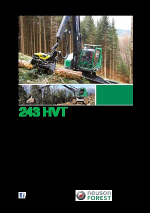 Комбайни Neuson Forest 243HVT