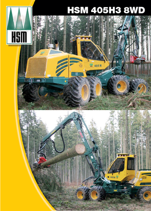 Комбайни HSM 405 H3 8WD