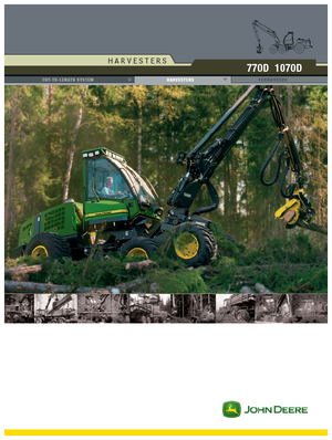 Комбайни John Deere 1070 D