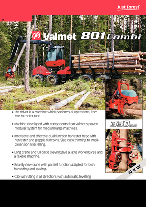 Комбайни Valmet 801 Combi