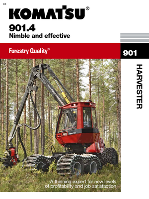 Комбайни Komatsu 901.4