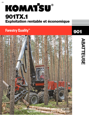 Комбайни Komatsu 901 TX