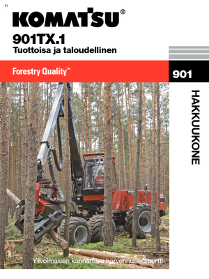 Комбайни Komatsu 901 TX