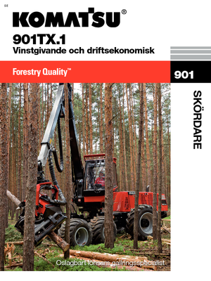 Комбайни Komatsu 901 TX