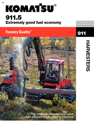 Комбайни Komatsu 911.5