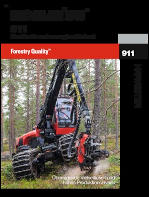 Комбайни Komatsu 911