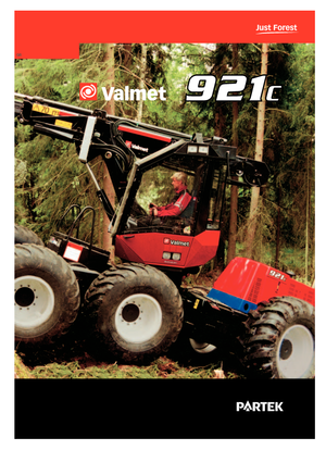 Комбайни Valmet 921 C