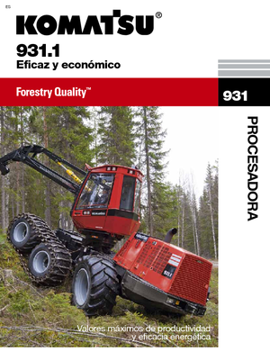Комбайни Komatsu 931.1