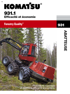 Комбайни Komatsu 931.1