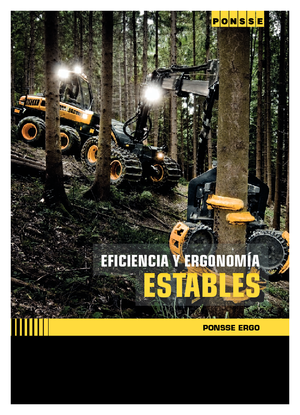 Комбайни Ponsse Ergo