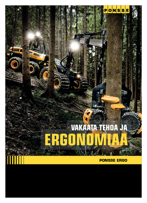 Комбайни Ponsse Ergo